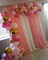 172Pcs Pink Balloon Garland Arch Kit - Pink Party Decorations with Pastel Macaron Pink White Gold and Starburst Foil Balloons for Birthday Baby Bridal Shower Wedding Valentine's Decorations